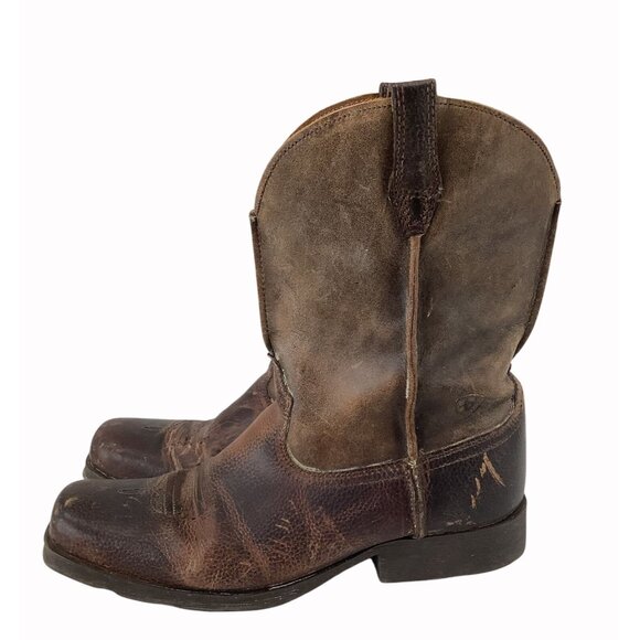 Ariat Men's Rambler Western Boots Size 6 Leather Work Square-Toe - Picture 5 of 9